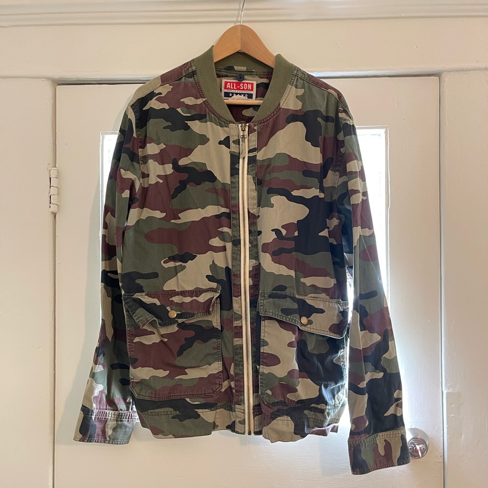 EX BOYFRIEND CAMO JACKET